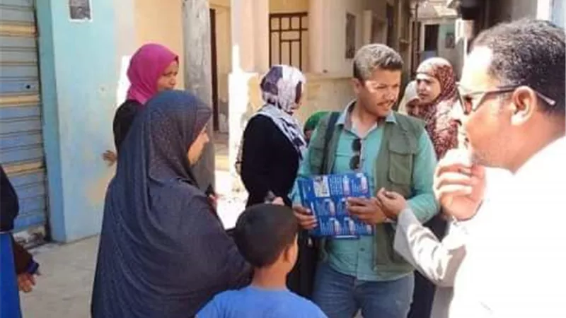 اطلاق حملات توعية للمواطنين بأولادصقر بأهمية ترشيد استهلاك المياه