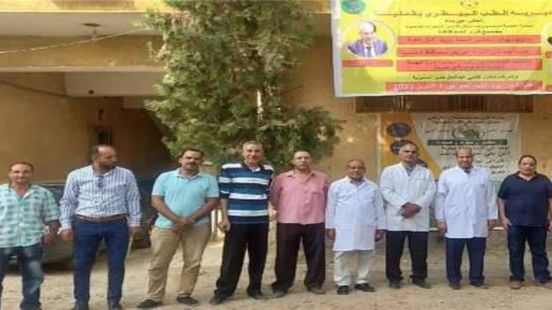 تدشين الحملة القومية للتحصين ضد طاعون المجترات الصغيرة بالمنيا