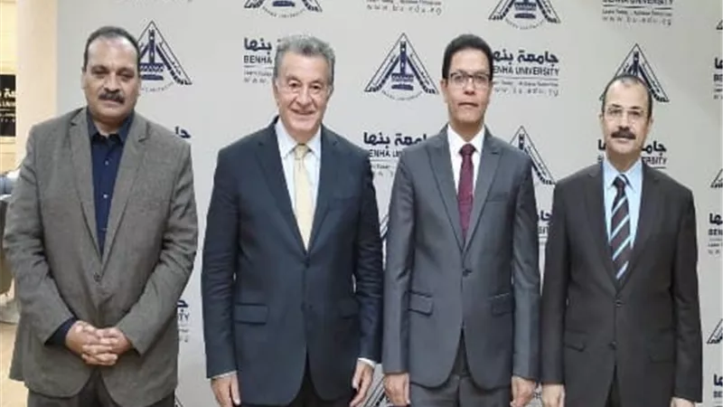 الجيزاوي: نعمل كفريق للإرتقاء بجامعة بنها و رفع تصنيفها محلياًً ودولياً