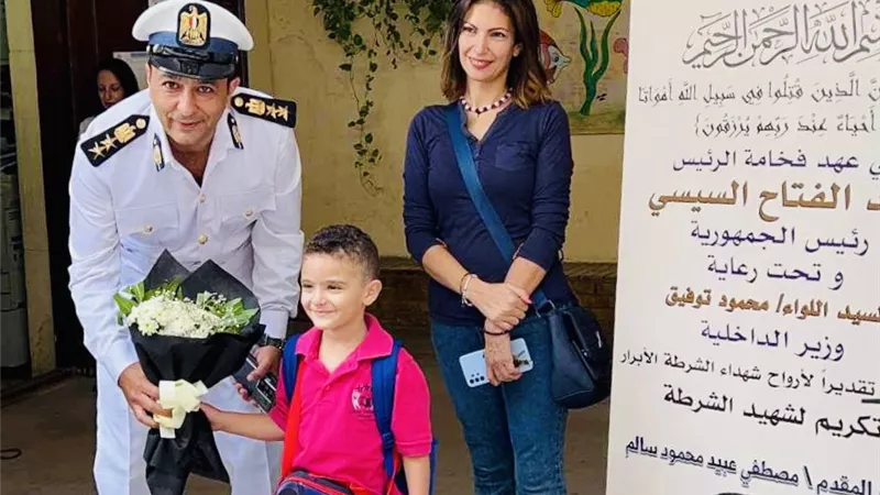 أرملة الشهيد :اصطحاب ضباط الشرطة لـ
