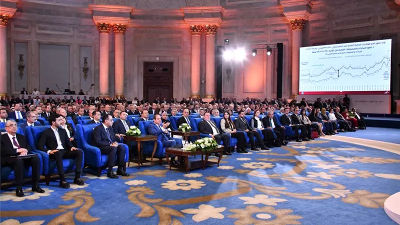 السيسي : نعمل على إضافة ٤ ملايين فدان للرقعة الزراعية