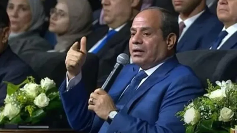 السيسي : نعمل على إحياء مشروعات الزراعة في الريف المصري