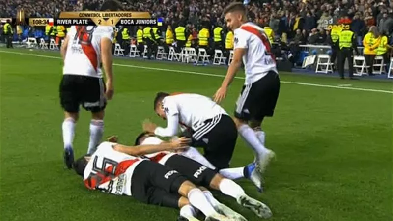 كلاسيكو الأرجنتين.. ريفر بليت يعمق جراح بوكا جونيورز بثائية دون رد