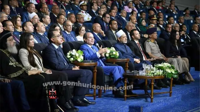 رئيس جامعة السادات تشارك بفعاليات مؤتمر حكاية وطن