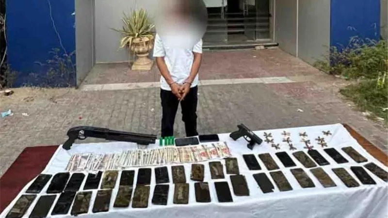 ضبط سائق بـ سلاح ومخدرات تعدي على عامل بالقاهرة