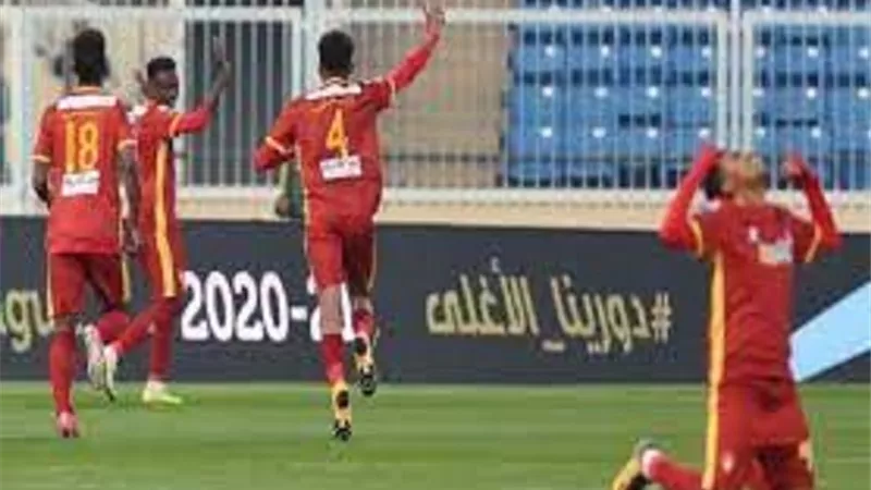 شاهد .. ضمك يضيف الهدف الثاني في شباك الخليج عن طريق نكودو