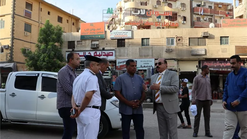 محافظ أسوان يتفقد مركز الدكتور مجدى يعقوب والمستشفيات الجامعية