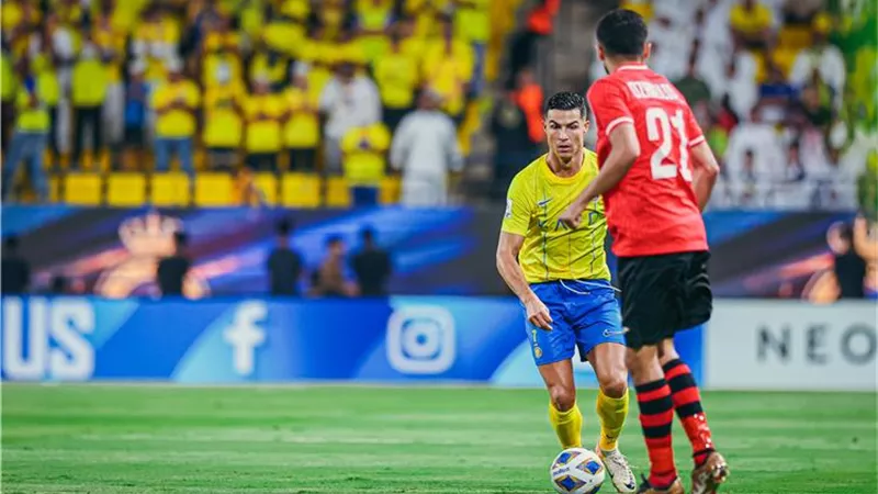 رونالدو وتاليسكا يقودان النصر للفوز على الاستقلال بدورى الابطال