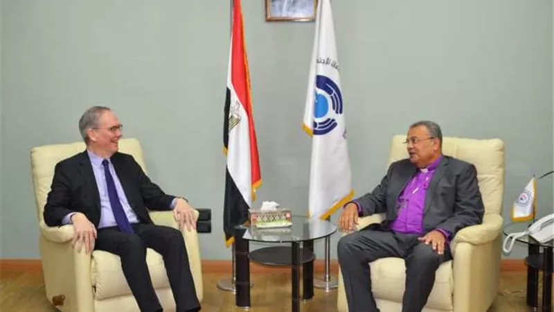 رئيس الإنجيلية يستقبل سفير السويد في القاهرة