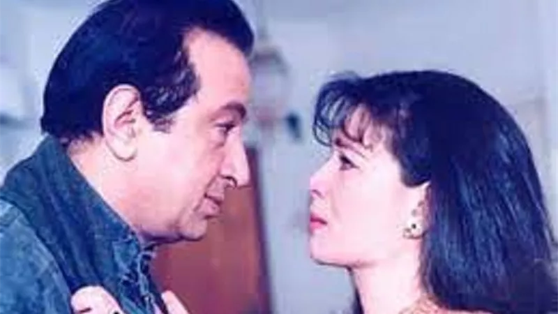 حكاية حرق شعر الهام شاهين بسبب نور الشريف