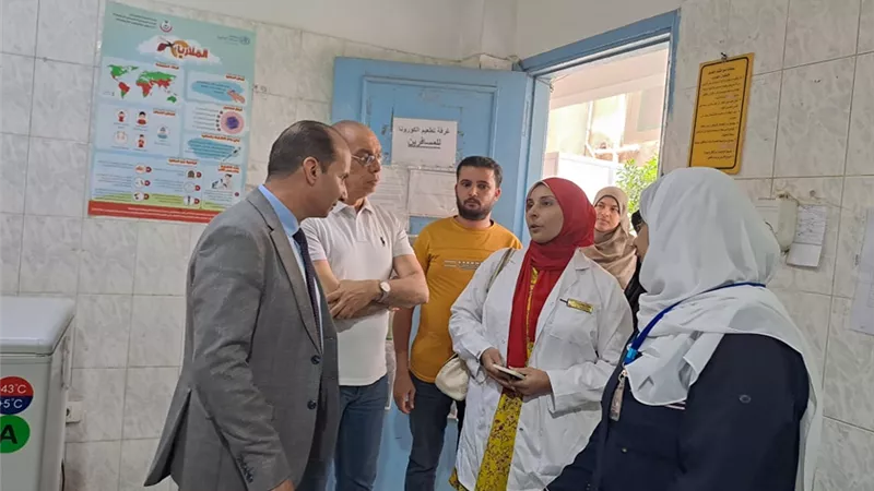 وكيل الصحة بالقليوبية يحيل بعض العاملين بمركز طبي بنها للتحقيق