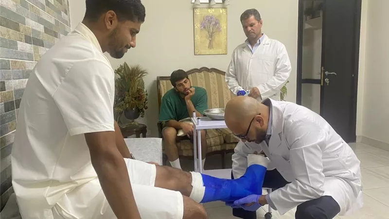 طبيب بيراميدز: إبراهيم عادل يغب لمدة 6 أسابيع للعلاج