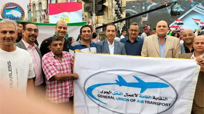 نقابة النقل الجوى نؤيد ترشح الرئيس السيسى للرئاسة