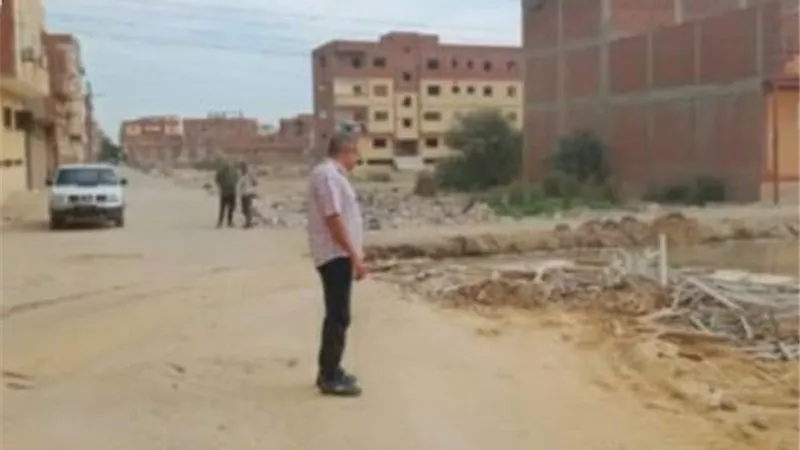 وقف محاولة تعدٍّ بالبناء بدون ترخيص في فايد بالإسماعيلية