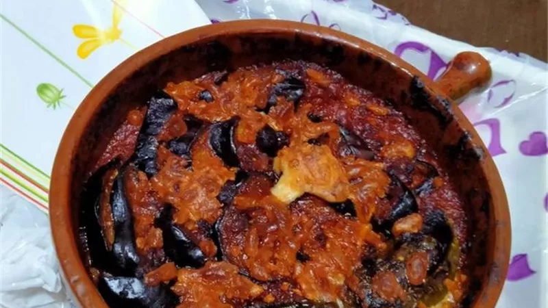 طاجن المسقعة على الطريقة المصرية