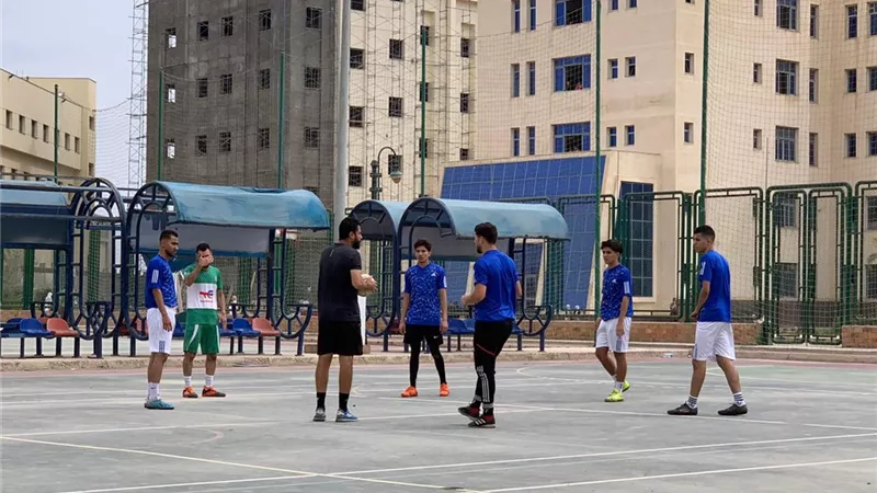 جامعة الأقصر تشارك بالمهرجان الرياضى للأسر الطلابية للجامعات