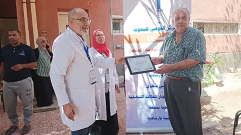 «القومي للبحوث» يطلق قافلة طبية بيطرية مجانية بمحافظة الفيوم