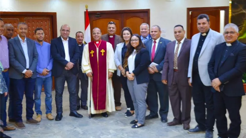 قيادة الطائفة تجتمع لدعم السيسي لفترة رئاسية جديدة