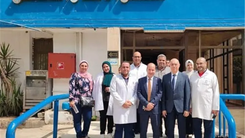 الجزار: مستشفى الأطفال ببنها نموذج يحتذي به علي مستوي المحافظات