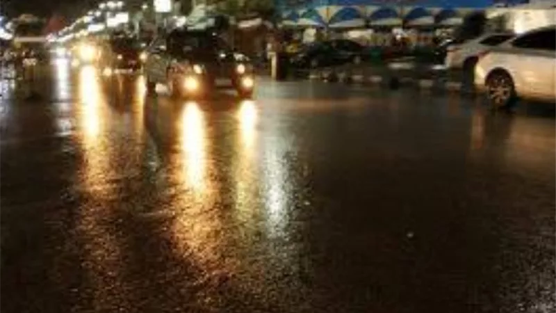 أمطار غزيرة بمرسى مطروح صباح اليوم