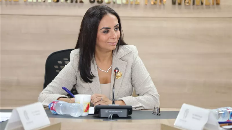 مايا مرسي و سفيرا الاتحاد الاوروبي وايطاليا يبحثون إنشاء مدرسة فنية للفتيات