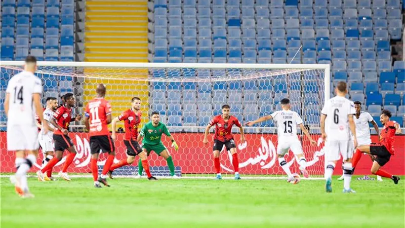 التعادل الايجابى يحسم مباراة الشباب والرياض في الدوري السعودي