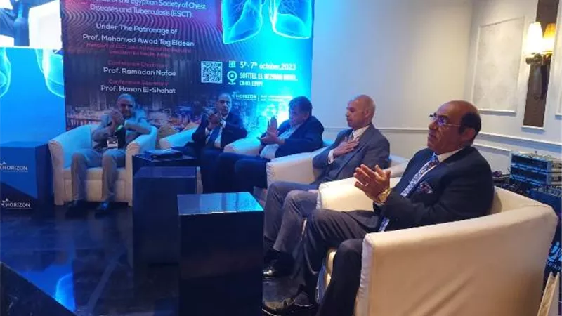مسعود يشهد مؤتمر الدلتا للجمعية المصرية للأمراض الصدرية