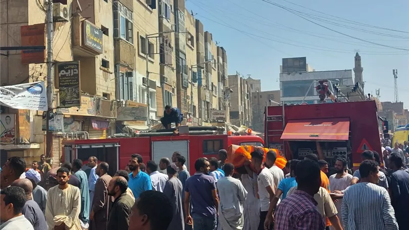 السيطرة على حريق فى فرن عيش سياحى بإسنا جنوب الأقصر