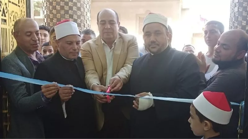 افتتاح مسجدين ببنى سويف بتكلفه ٥و٧مليون جنيه