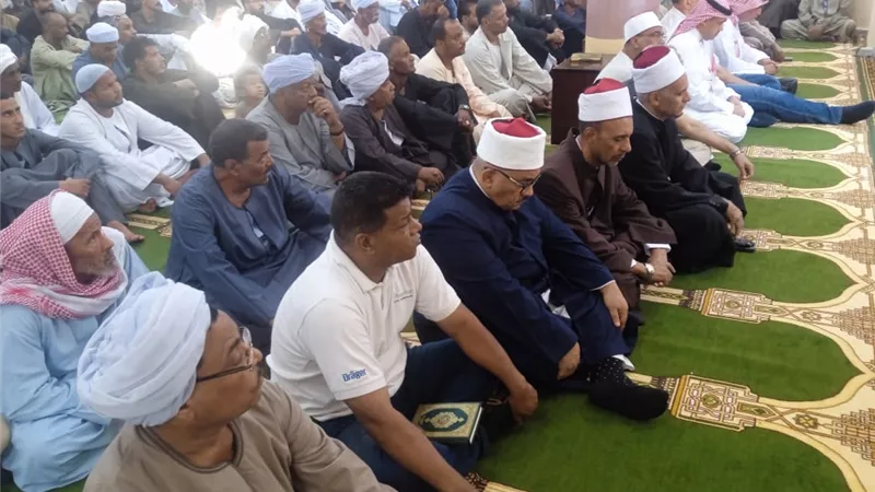 إفتتاح مسجد زياد بن إبراهيم بأسوان