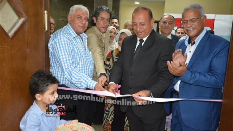 افتتاح معرض اللوحات الفنية بقصر ثقافة العريش