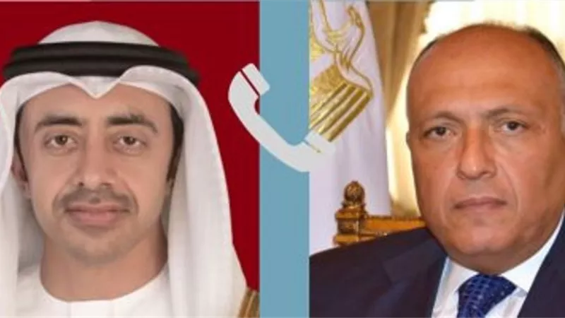 مشاورات مصرية إماراتية حول التصعيد الخطير بين الفلسطينيين والإسرائيليين