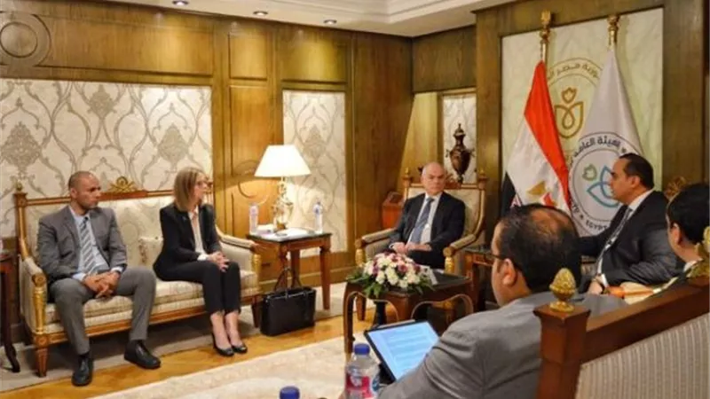 رئيس هيئة الرعاية الصحية يبحث مع سفير أستراليا والمديرة التنفيذية لـ ACHS التعاون