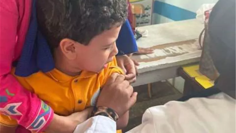 صحة الدقهلية: تطعيم 335 ألفا من طلاب المدارس ضد الالتهاب السحائي والثنائي