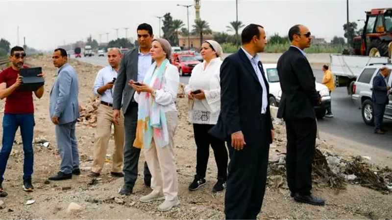 البيئة بجولة للحيازات الزراعية ببلبيس وتحويل المخالفين للنيابة