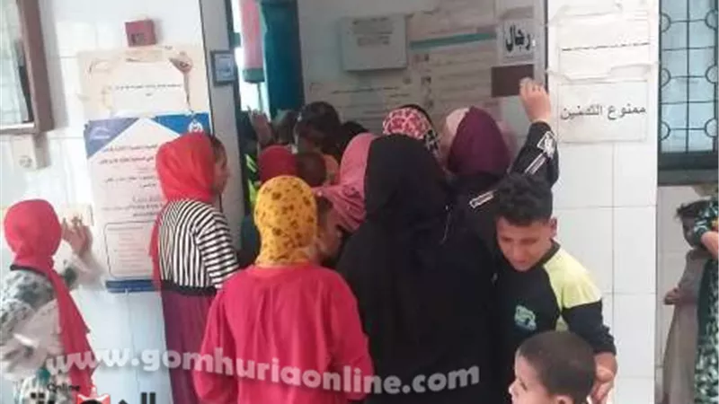 الكشف علي ١٥٠ حالة في قافلة 