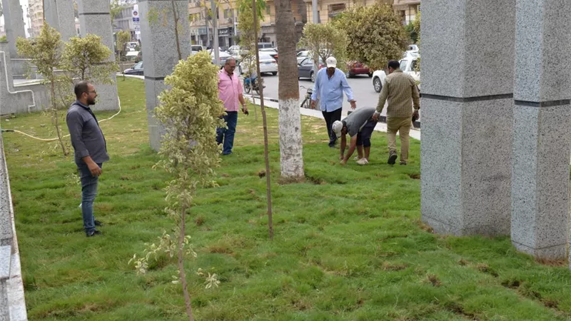 تنجيل النصب التذكارى بالدقهلية