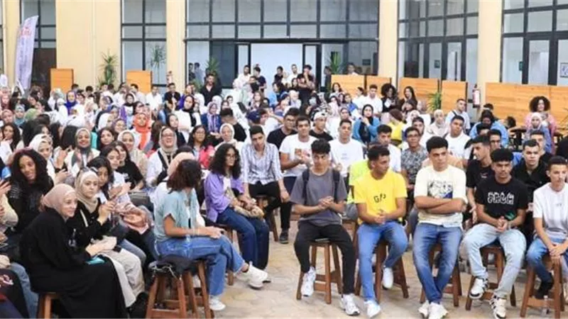 تفاصيل إحتفالات الجامعة المصرية الروسية لإستقبال الطلاب بالعام الجديد.. صور