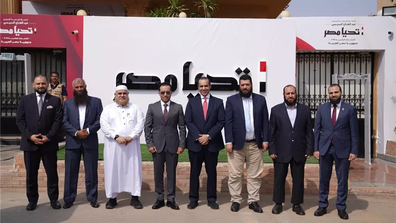 الحملة الرسمية للمرشح الرئاسي عبد الفتاح السيسي تستقبل وفداً من حزب النور