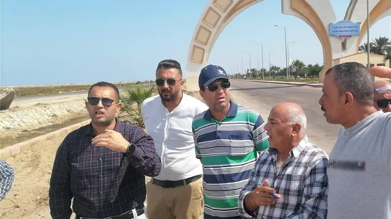 رئيس الجهاز: البدء في أعمال تطوير مدخل دمياط الجديدة الغربي