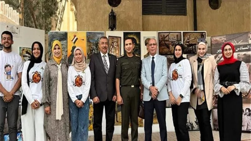 جامعة بنها تشارك فى فعاليات معرض انتصارات حرب أكتوبر