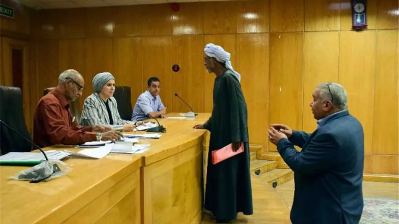 سكرتير عام مساعد الأقصر تلتقى المواطنين فى اليوم المفتوح