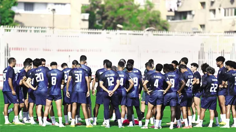 مران الزمالك.. تدريبات بدنية وتأهيلية.. وأوسوريو يجتمع باللاعبين