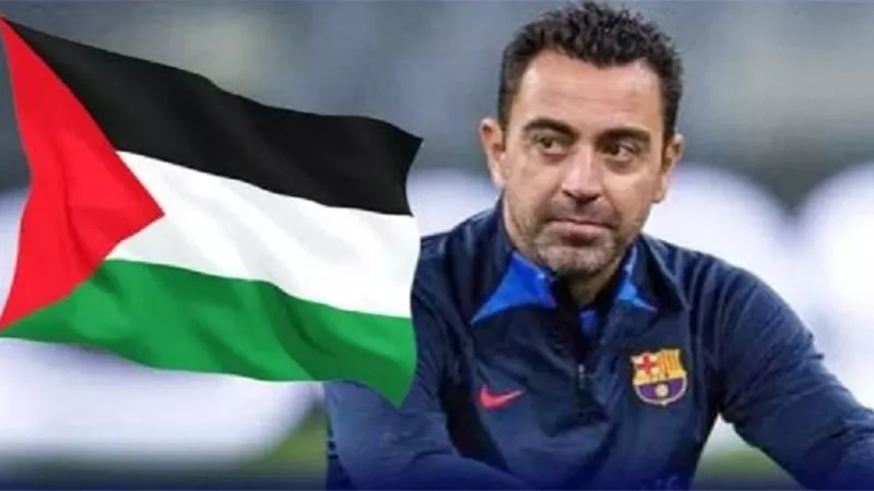 مدرب برشلونة يعلن تضامنه مع غزة.. متمنيًا الشفاء لجميع المصابين