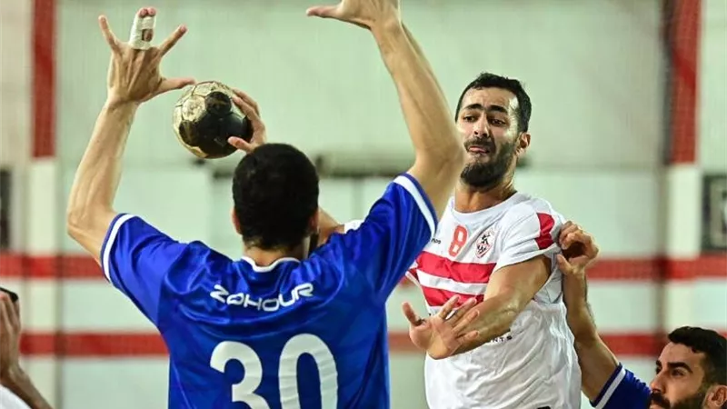 الزمالك يهزم الزهور 37-26 بدوري المحترفين لكرة اليد