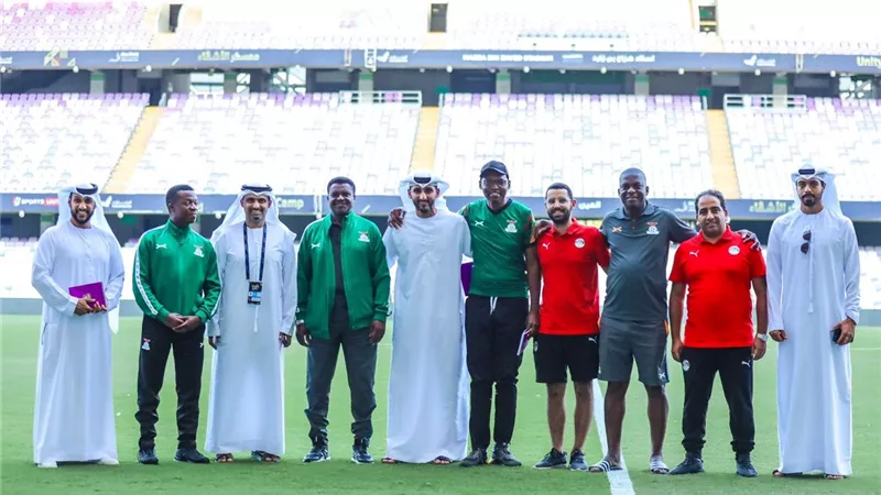 منتخب مصر بالأحمر وزامبيا بالأخضر استعداداً لودية الفريقين الخميس