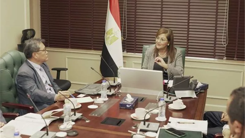 التخطيط تلتقي بوفد المعهد الكوري لمناقشة تحسين بيئة الأعمال