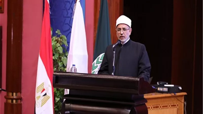 رئيس جامعة الأزهر يفتتح مؤتمر 