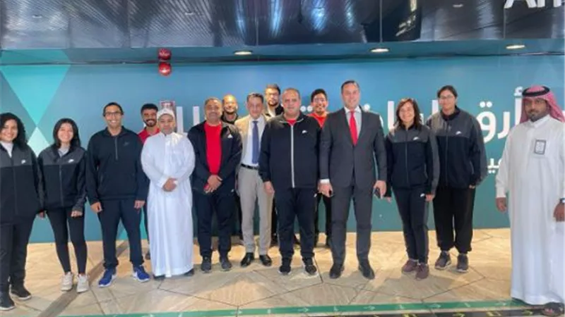 منتخب القوس يصل إلى السعودية للمشاركة في البطولة العربية