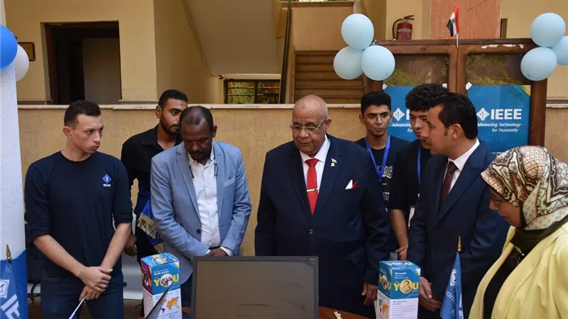 رئيس جامعة الأقصر يشهد حفل استقبال الطلاب بكليتى الآثار والحاسبات